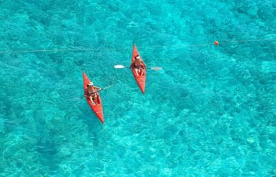Perissa: Santorini Jet Skiing, Tubing, and Kayaking Package