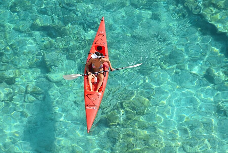 Perissa: Santorini Jet Skiing, Tubing, and Kayaking Package - What the included facilities add to the price