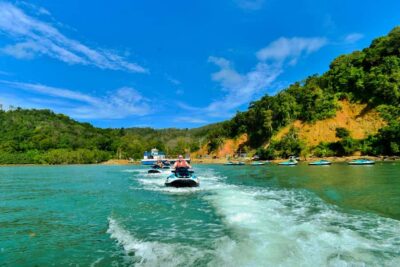 5 or 8-Island Jet Ski Tour with Lunch and Transfer