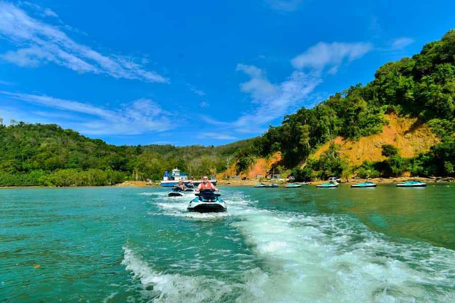 Phuket: 5 or 8-Island Jet Ski Tour with Lunch and Transfer - Choosing between five and eight islands