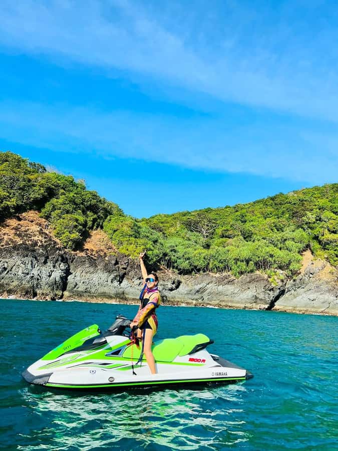 Phuket: E-jetski and water sports patong for rent and tour - The best part: freedom after the instruction