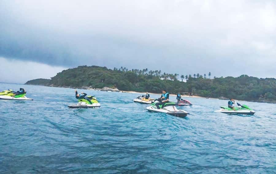 Phuket: Jet Ski Tour Patong Beach with 9 Check-in Points - Starting at Patong Beach with a short safety lesson