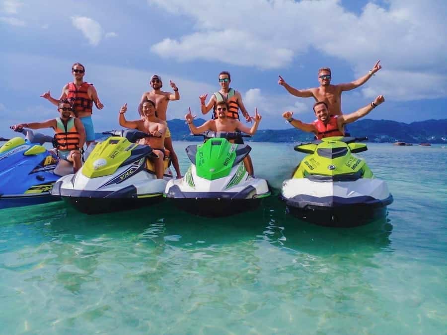 Phuket: Jet Ski Tour Patong Beach with 9 Check-in Points - Karon Beach and Kata Beach near Koh Pu