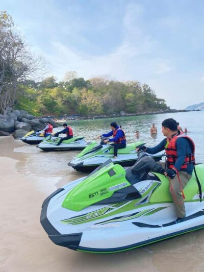 Jet Ski Tour Patong Beach with 9 Check-in Points
