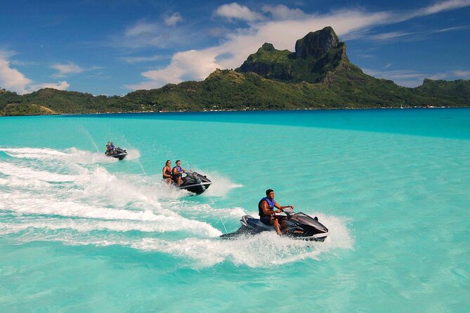 Private Guided Jet Ski Tour in Bora Bora - Starting out with a guide who sets the pace