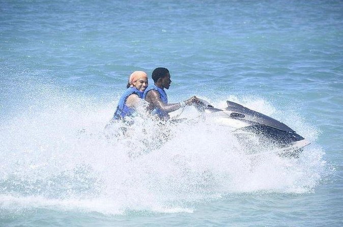 Private Jet Ski Adventure at Tropical Bliss Beach - Tropical Bliss Beach after the ride