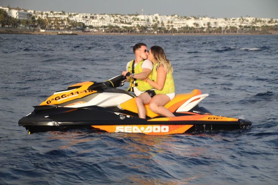 Puerto del Carmen: Single or Double Jet Ski Rental - Photos After the Ride