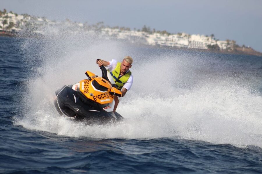 Puerto del Carmen: Single or Double Jet Ski Rental - Four Buoys, Repeated at Your Own Pace