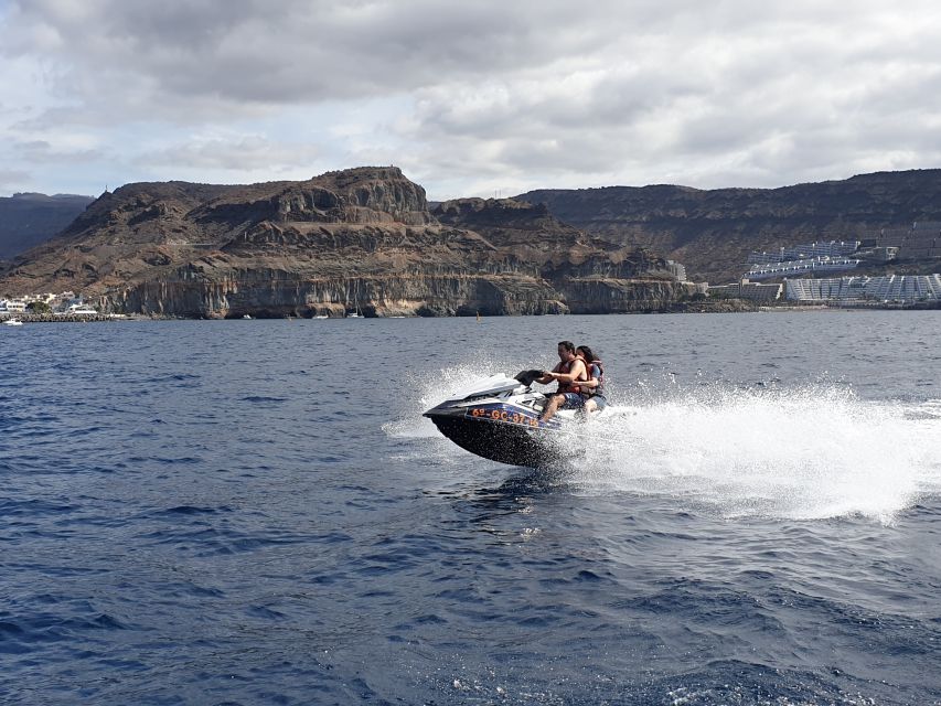 Puerto Rico de Gran Canaria: Jetski Tour - From the harbor to open water