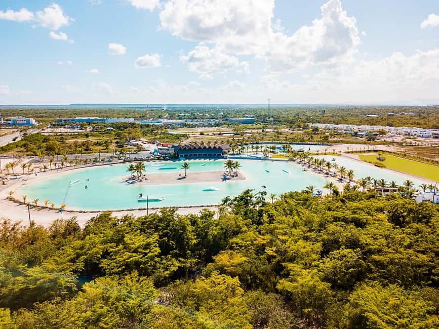 Punta Cana Aqua Karting, Buggy, Adventure Jet Ski and more - Holding on during the Donut Ride