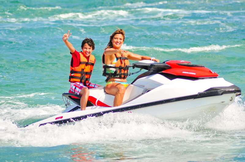Riviera Maya: WaveRunners & Beach Club Access - Arriving at Maroma Beach by shared transfer