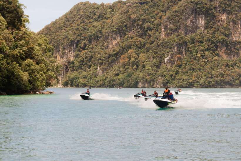 Ruby Package Jet Ski Tour Langkawi with Free Drone Video - The opening ride from ZS Water Sports