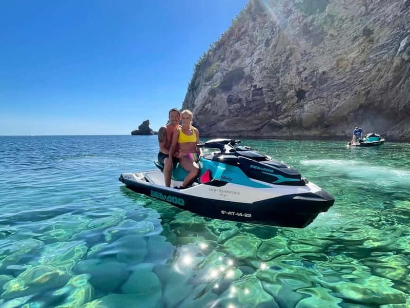 Santa Eulalia: Jet Ski Tour with Optional Dolphin Searching - Setting off from Santa Eulalia Marina