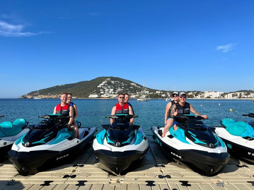 Santa Eulalia: Jet Ski Tour with Optional Dolphin Searching - The one-hour trip: better coastal variety for €189