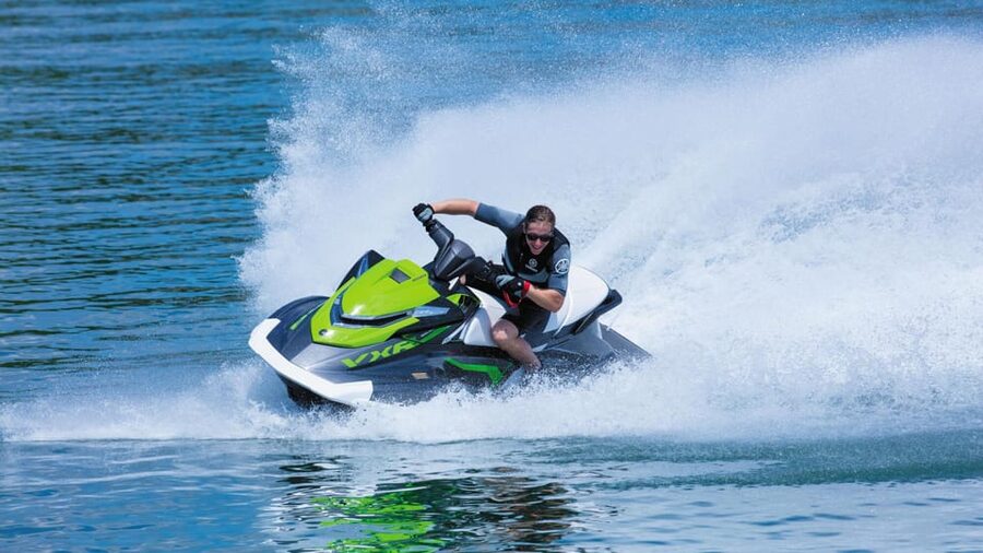 Santorini: Jet Ski Rental Perissa, Perivolos & St George - Perissa, Perivolos and St George as Your Base
