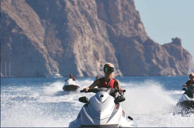 Santorini: Perivolos Beach Jet Ski Rental - Planning Your Visit Around Weather and Transport