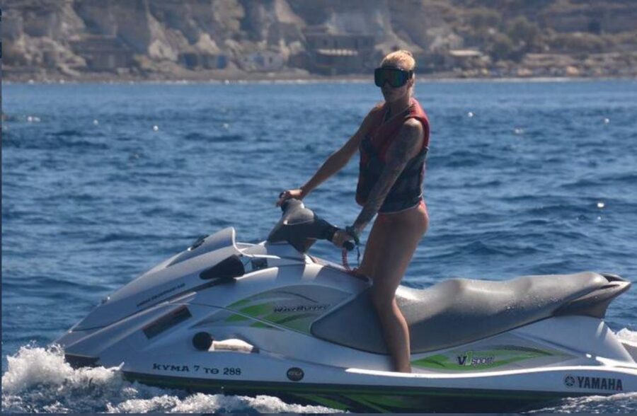 Santorini Speed: 180hp Jet Ski Rental - The quick ride from Perivolos Beach