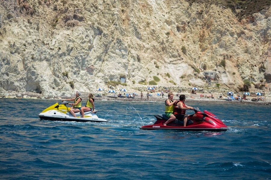 Santorini:Volcanic Beaches Cruise With Jet Ski - Key points to know before booking
