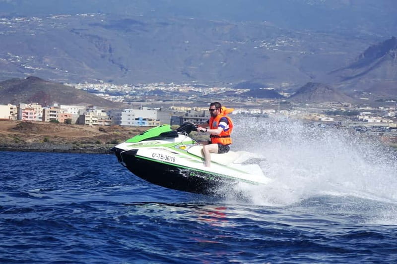 Single Jet Ski Ride with Pickup & Drop-off in Tenerife South - From Los Cristianos to the water in 20 minutes