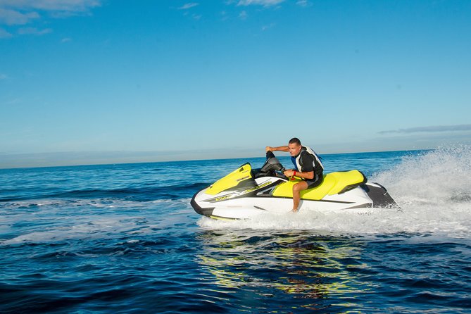 Single Jet Ski Safari 40 Minute Guided Tour of Tenerife - The safety briefing before the ride