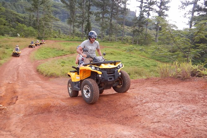Small Combo 2h30 Quad + 1h Jetski - The 2.5-hour quad route through Opunohu