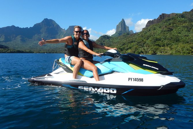 Small Magic Combo 3h30 of Quad + 1H00 of Jetski - Two ways to see Moorea in one day