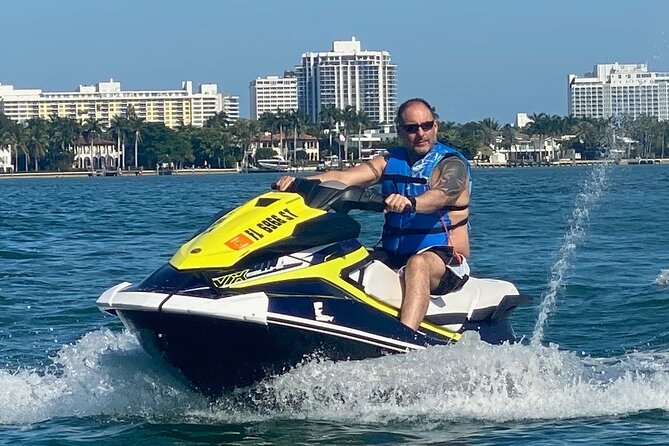 South Beach Jet Ski Rental departs Bayside Marketplace - Marine life sightings are possible, not promised