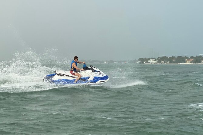 South Beach Jet Ski Rental departs Bayside Marketplace - The staff and equipment can shape the whole outing