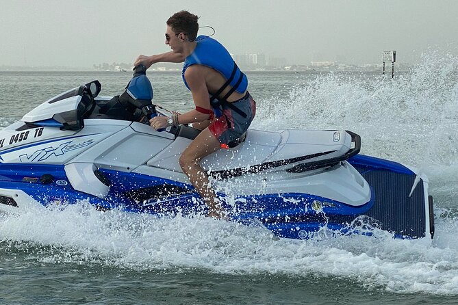 South Beach Jet Ski Rental departs Bayside Marketplace - Why the city views are worth the spray