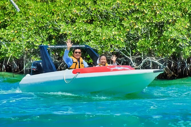 Speedboat across the Mangroves & Snorkel with Jet Ski Rental - Speeding through the mangroves