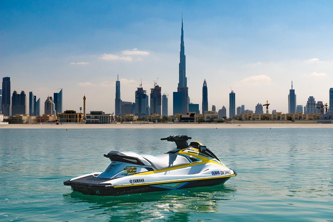 SPLASH Tour - 30 minutes (JetSki Experience / Burj Khalifa) - Riding alone or sharing one JetSki