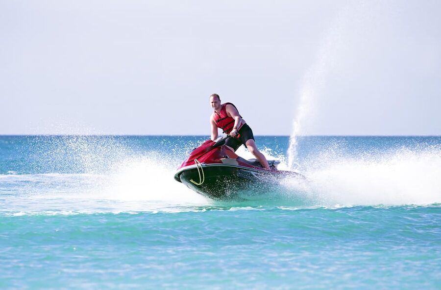 St. Julian's: Jet Ski Rental in St. George's Bay - Finding the jetty behind the Verdi hotel