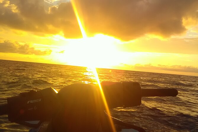 St Martin Jet Ski Sunset Cruise - The Maho Beach sunset stop