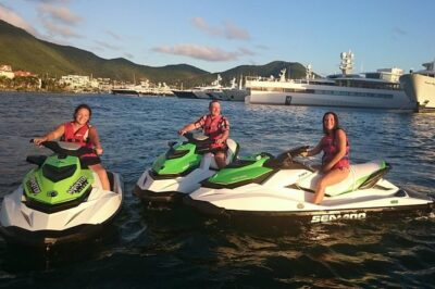 St Martin Jet Ski Sunset Cruise