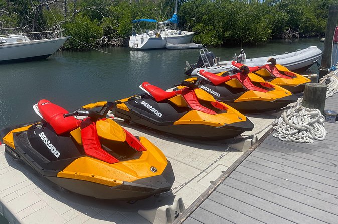 St Thomas Jet Ski Rental - GoPro access and the promised marina drinks