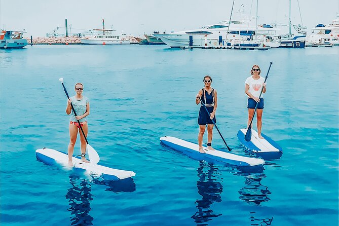 Stand Up Paddle Board 1h + cafe @POPEYE JETSKI in Dubai - Why paddle boarding works well in Dubai