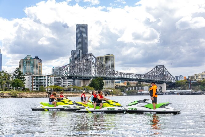 Sunset Jet Ski Tour on the Brisbane River - South Bank, the Wheel, and the Botanic Gardens