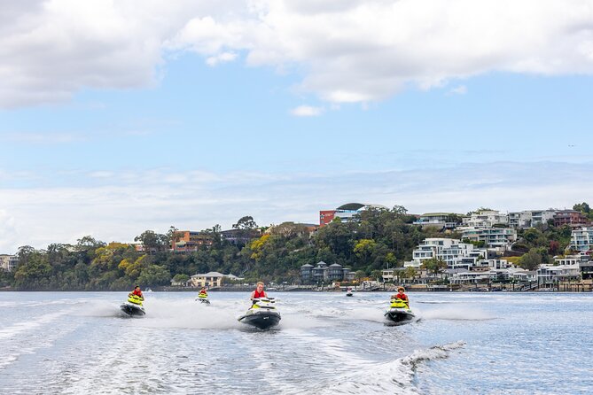 Sunset Jet Ski Tour on the Brisbane River - Story Bridge and the return along the river