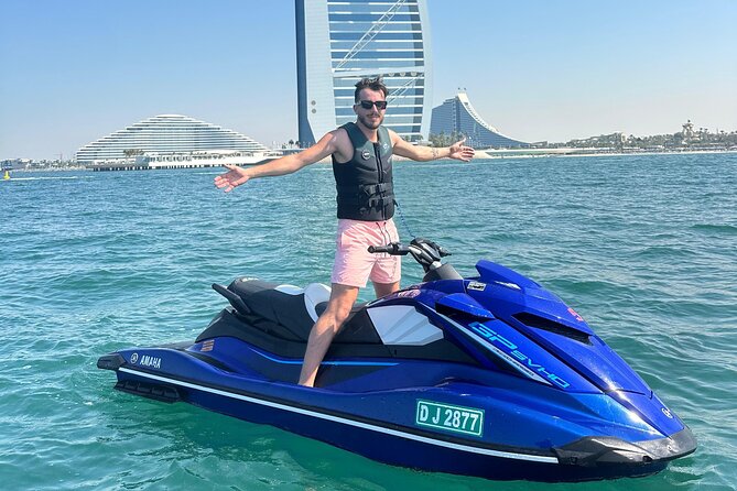 Supercharge Jet Ski Ride DUBAI Views + FREE PICS, VIDS & COFFEE - Price and value for two people