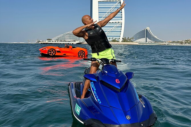 Supercharge Jet Ski Ride DUBAI Views + FREE PICS, VIDS & COFFEE - The safety briefing and first minutes on the water