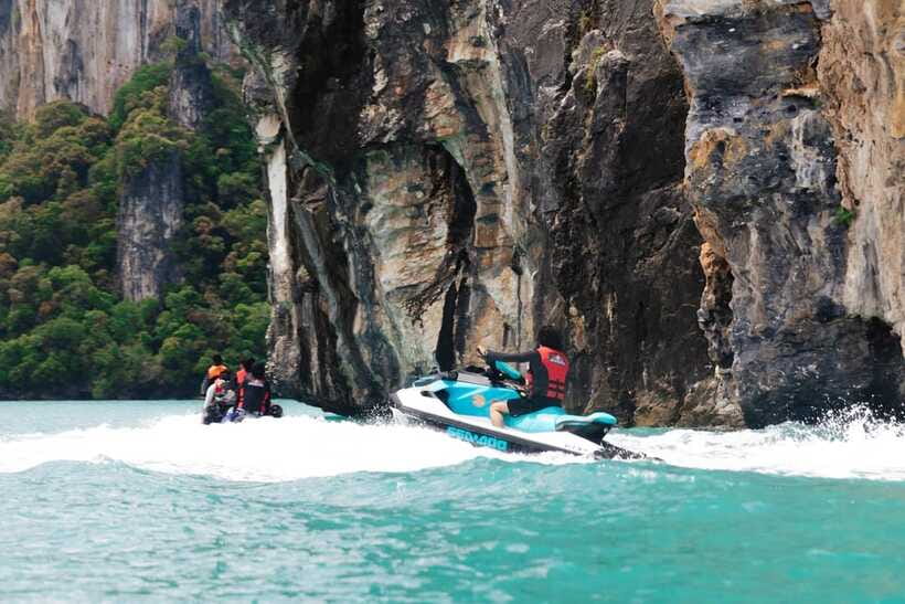 Supreme Jet Ski Package – Premium Private Langkawi Adventure - Limestone cliffs, rock formations, and island views