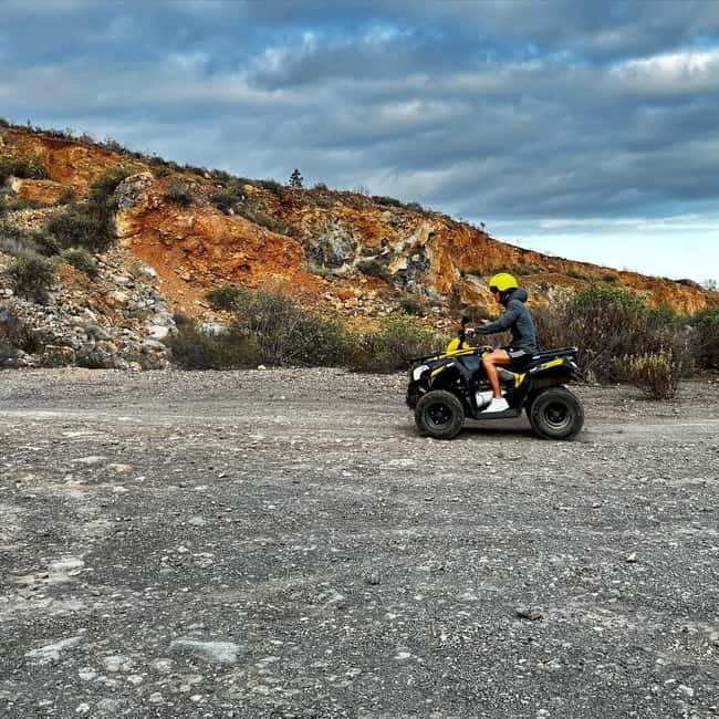 Tenerife: Jet Ski Tour with Optional Quad Trip - The three-hour quad route from Chio