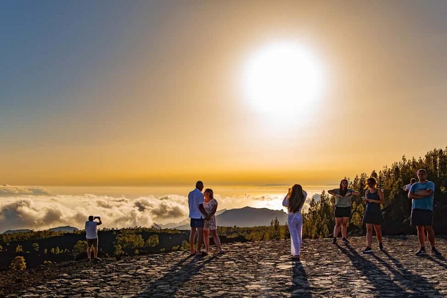 Tenerife: Water Jet-Ski / Teide Volcano Quad Safari Combo - Changing from sea spray to volcanic roads