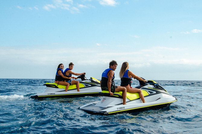 Tenerife Water Sports Package with 40 Min. Jet Ski and Parascending for 2 People - Starting at Puerto Colón in Costa Adeje
