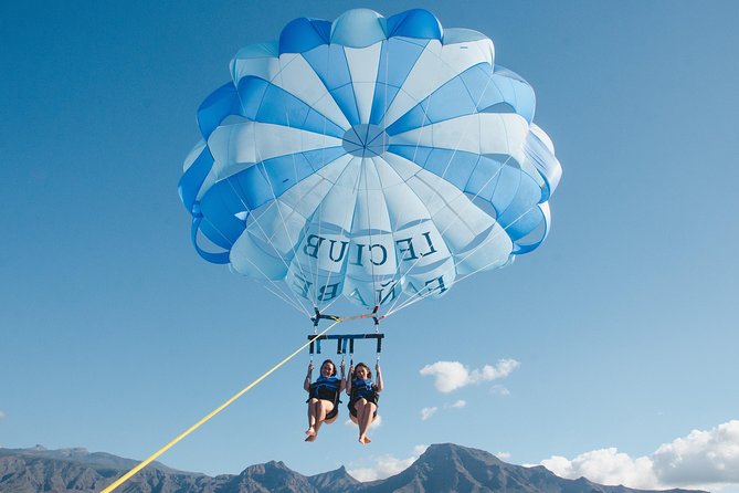 Tenerife Water Sports Package with 40 Min. Jet Ski and Parascending for 2 People - Timing, weather, and the real length of the outing