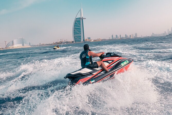The Best Jet Ski in Dubai - 2 Hours Burj Al Arab - Dubai Marina - Atlantis Tour - Crossing toward Palm Jumeirah