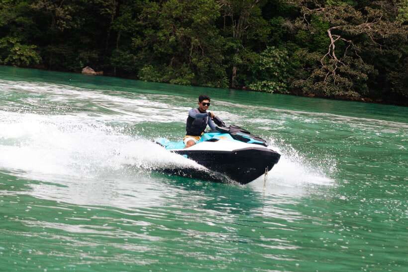 The Best Packages Jet Ski Island Hopping Langkawi - Pickup and the 10-minute safety briefing