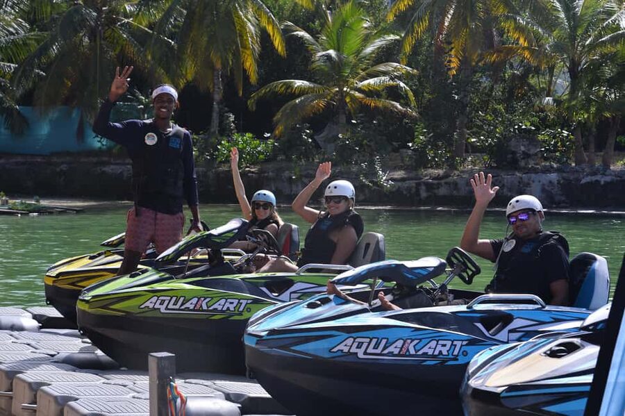 THE ONLY JET SKI TOUR IN PUNTA CANA - Aqua Karts Bring a Different Kind of Race