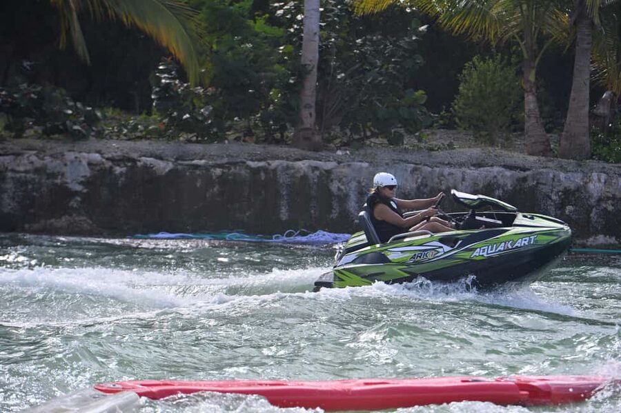 THE ONLY JET SKI TOUR IN PUNTA CANA - Zip Line, Obstacle Course, and Pool Time