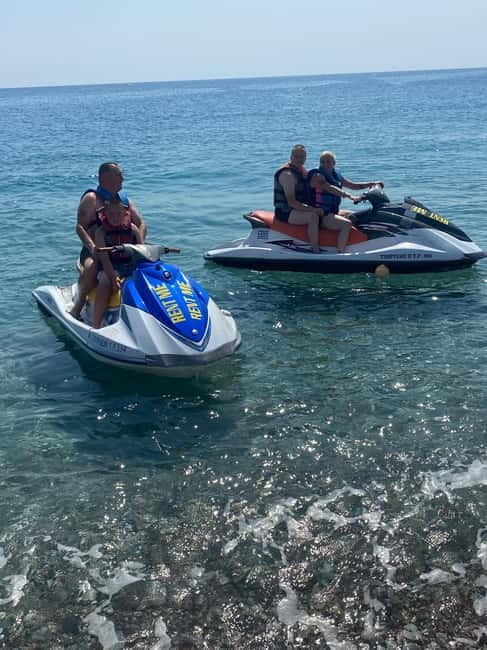 Traganou Beach: Yamaha Jet Ski Rental - Riding the Yamaha VX Sport WaveRunner